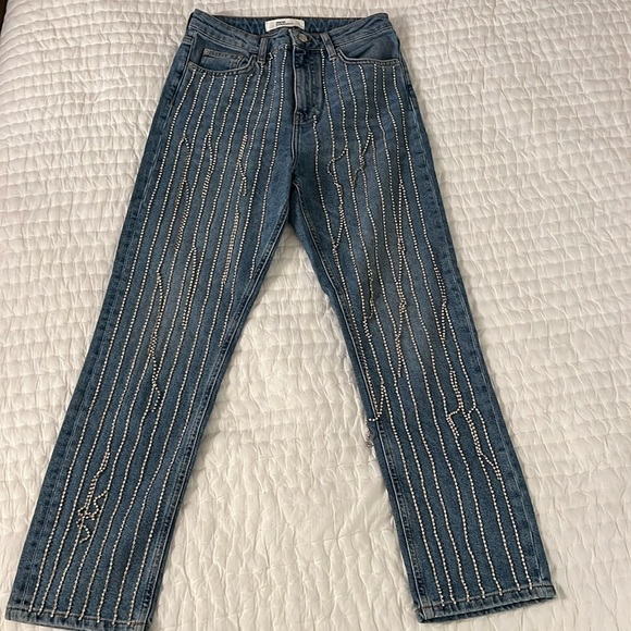 Topshop Crystal Jeans - Picture 1 of 5